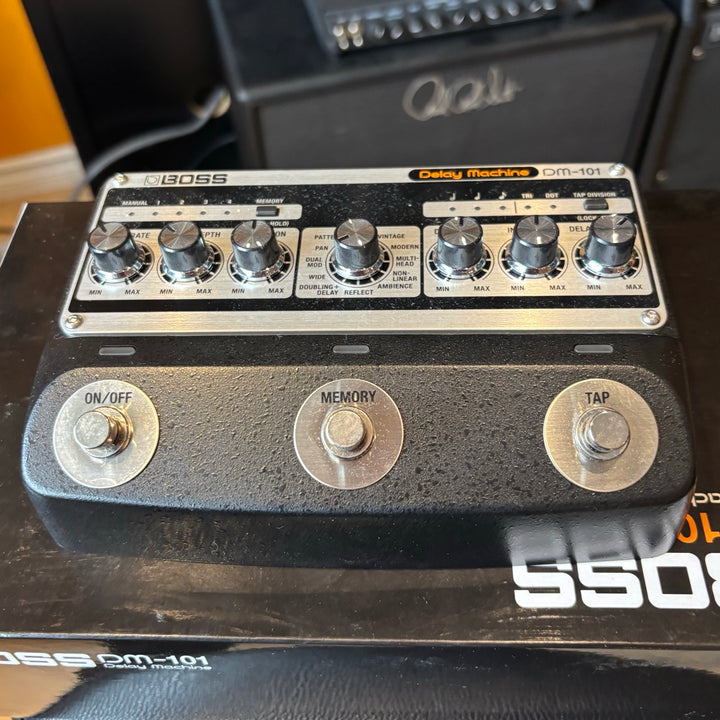 Boss - DM101 Analog Delay Machine w/Box, Power Supply & User Guide (MINT - 2024) - USED