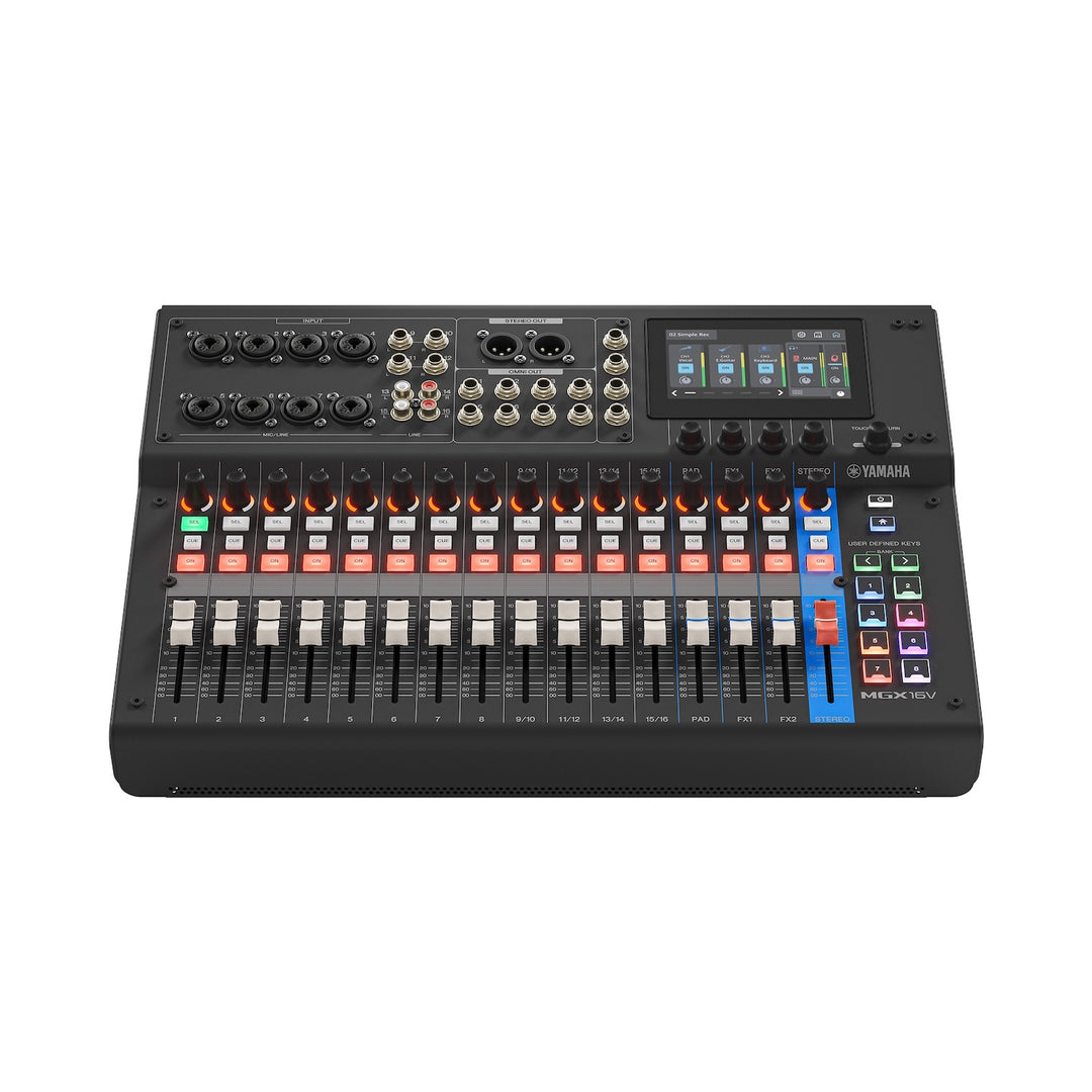 Yamaha MGX16V B 22-Channel Digital Mixing Console with Video Interface