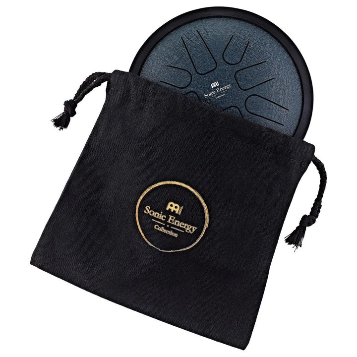 Meinl Sonic Energy G Minor Small Steel Tongue Drum, Navy Blue