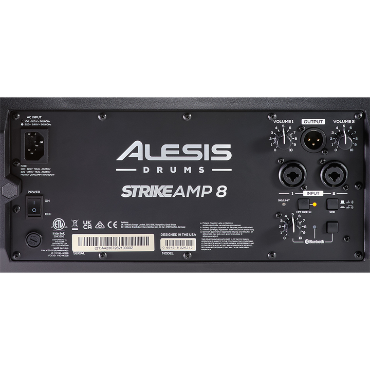 Alesis Strike Amp 8 MK2 8" Drum Amplifier w/ Bluetooth (2000-Watt)