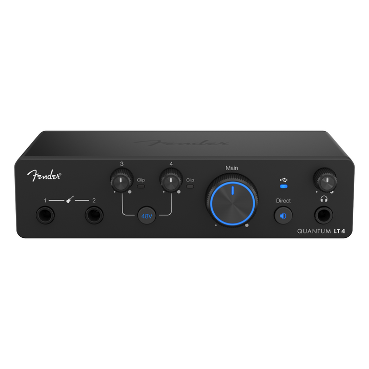 Fender Quantum LT 4 4 x 2, 24-bit / 192 kHz USB-C Audio Interface