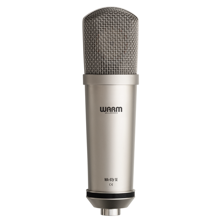 Warm Audio WA87JR-SE Studio Essential Cardioid 87 style condenser Mic - Nickel