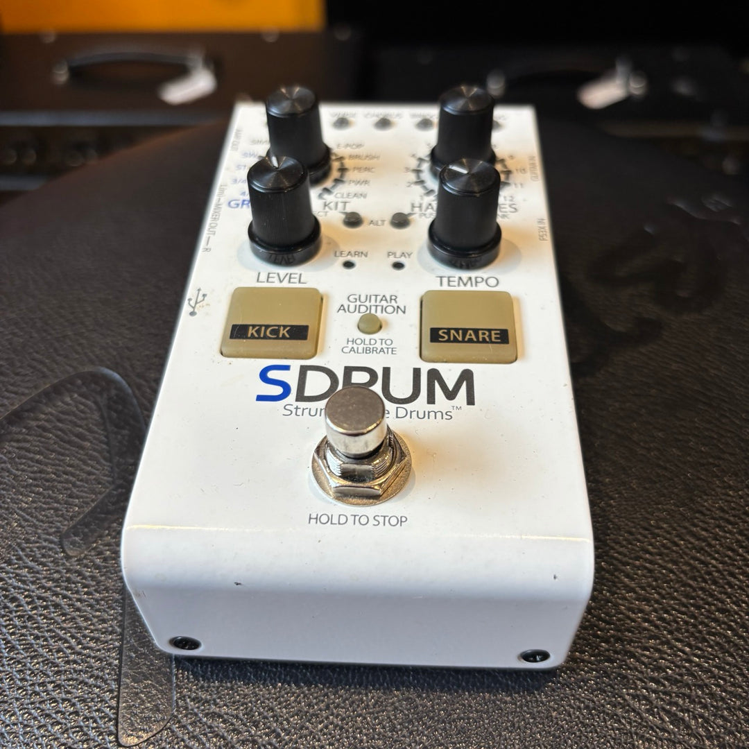 Digitech - S Drum Strummable Drum Pedal w/ Factory Box & User Guide - USED