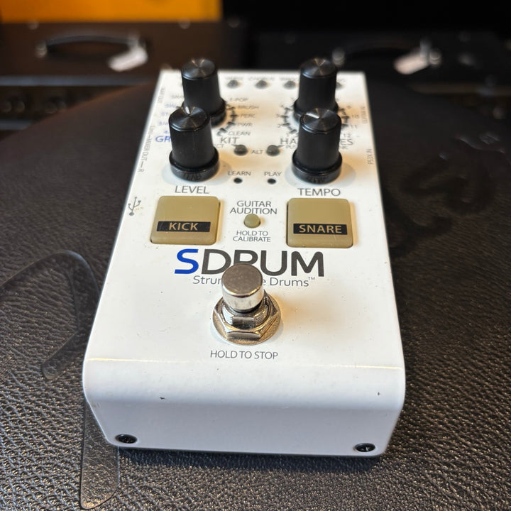 Digitech - S Drum Strummable Drum Pedal w/ Factory Box & User Guide - USED