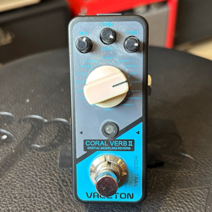 Valeton - Coral Veb II MINI Digital Reverb Pedal w/ Box & User Guide - USED