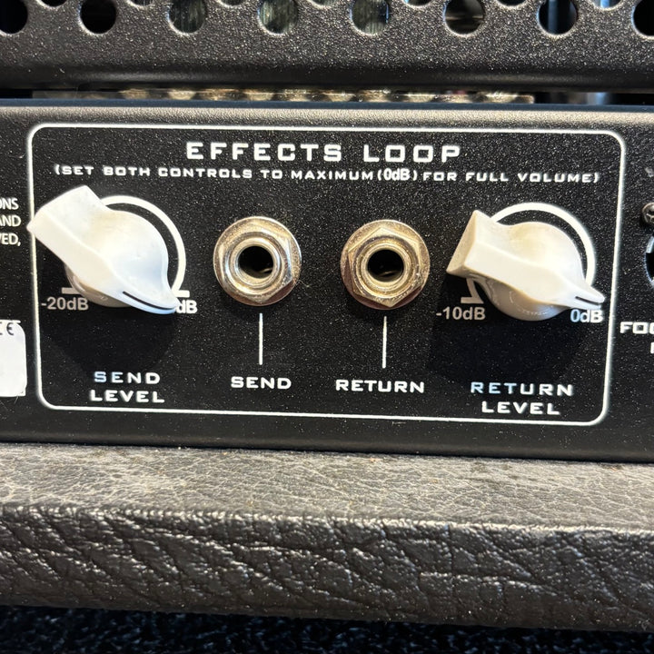 Peavey - USA Butcher 50-100 Watt Head & 90's VTM Butcher 412 w/ Foot Controller & 25' MIDI Cable - USED