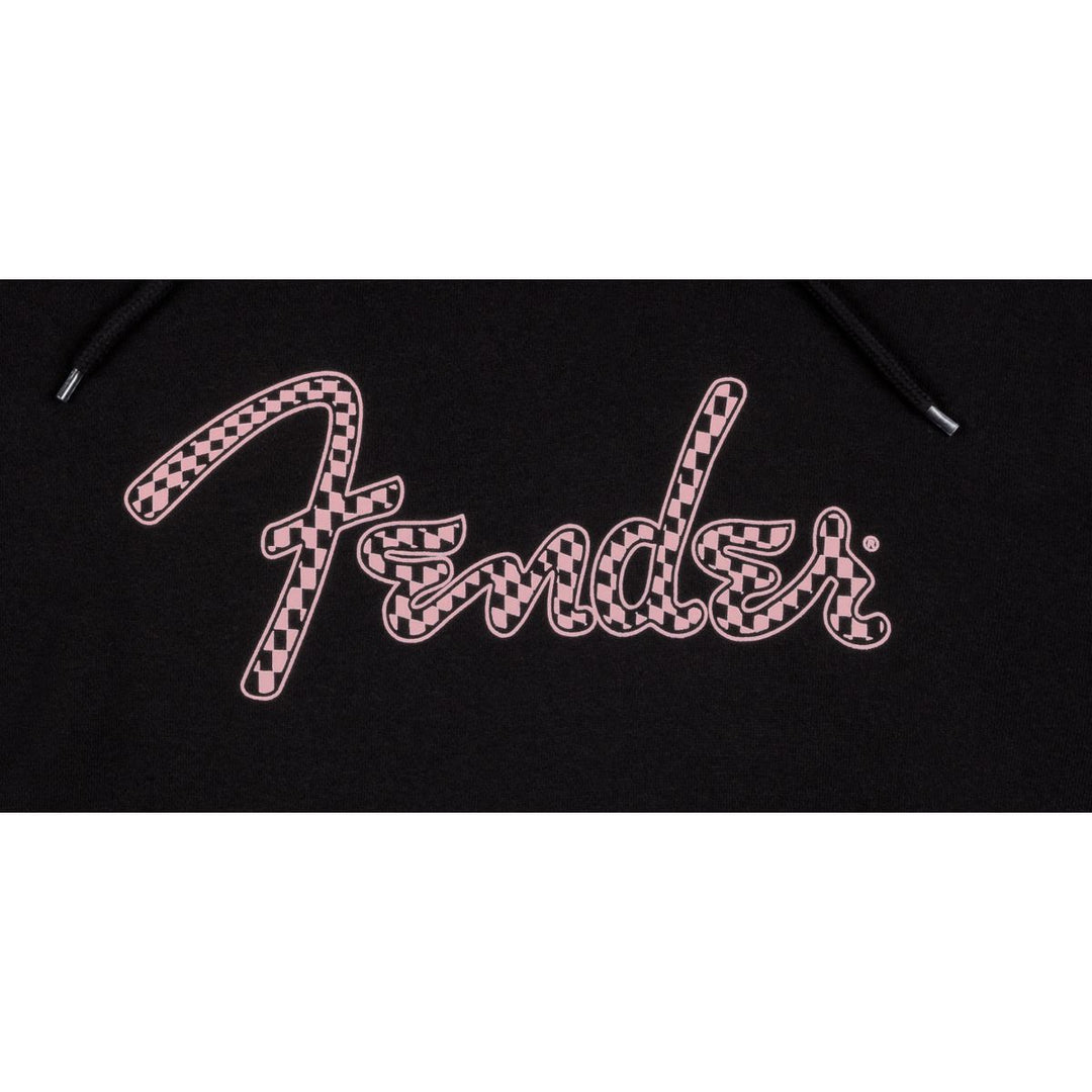 Fender  Fender® Spaghetti Logo Wavy Checker Hoodie (L)