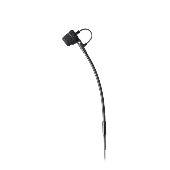 Audio-Technica ATM355VFCLM3 Clip-On Cardioid Condenser Instrument Microphone for Wireless (Sennheiser 3.5mm Connector)
