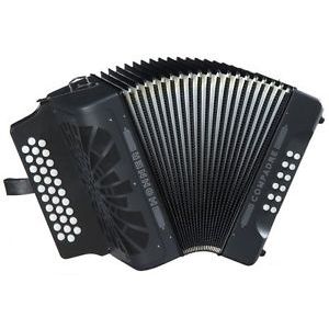 Hohner COGB Compadre Accordion - Black