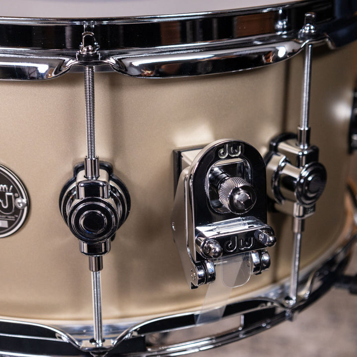 DW- DRPT6514SSGT- DW  Performance Series Snare Drum 6.5x14 Hard Satin Lacquer - Gold Mist