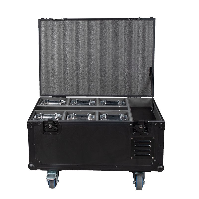 ADJ MIRAGE-Q6-PAK 6 MIRAGE-Q6-IP Fixtures w/ Flight Case