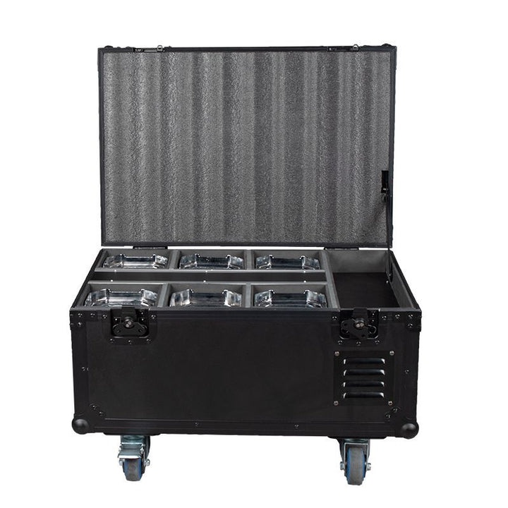 ADJ MIRAGE-Q6-PAK 6 MIRAGE-Q6-IP Fixtures w/ Flight Case