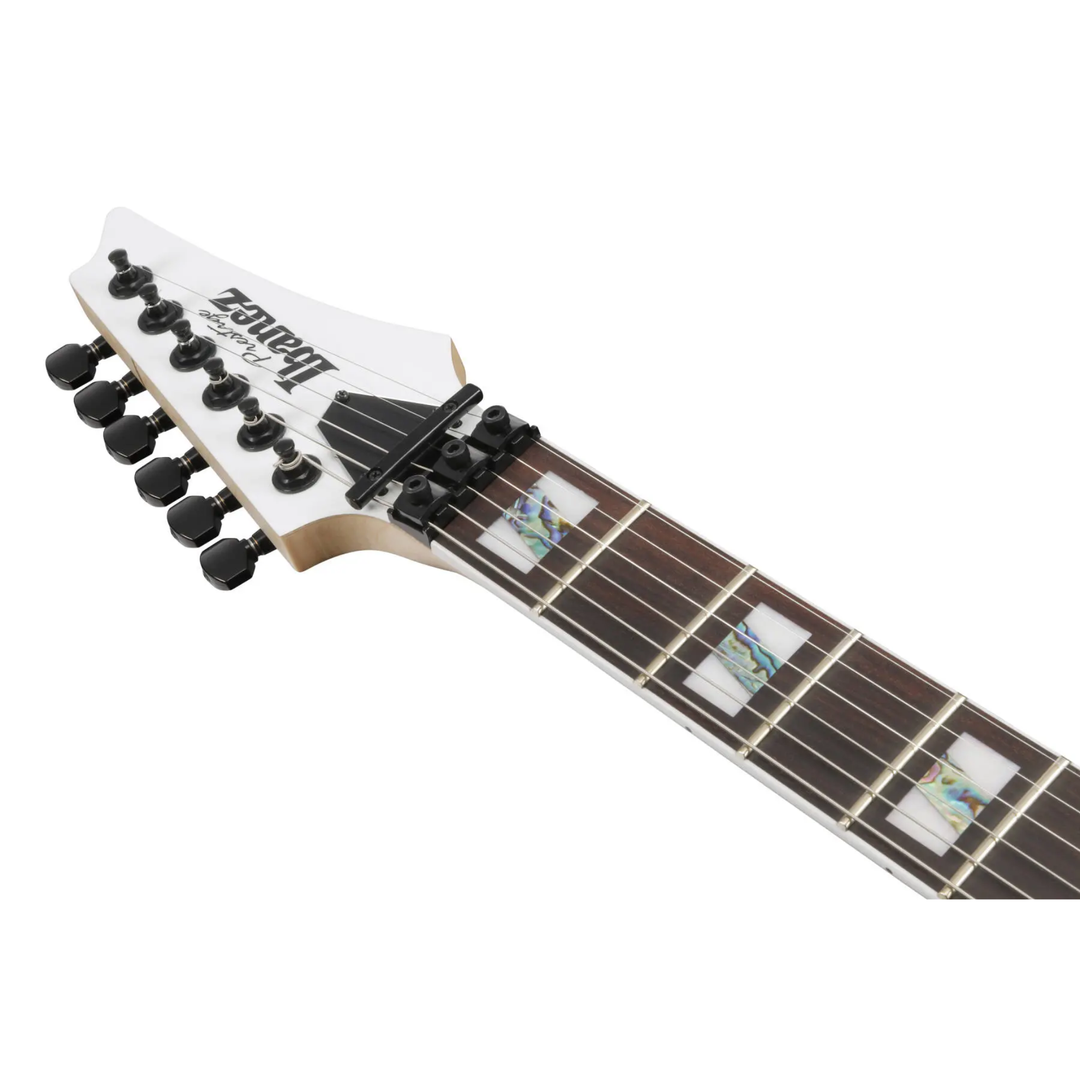 Ibanez RG653DXWHF RG Prestige Electric Guitar (White Flat)