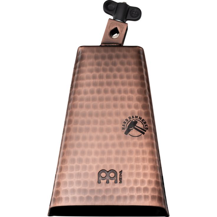 Meinl Percussion 8" Hammered Cowbell Hand brushed copper Timbales Cowbell Big Mouth