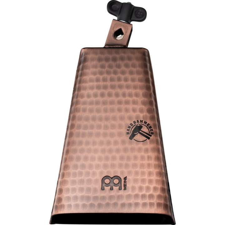 Meinl Percussion 8" Hammered Cowbell Hand brushed copper Timbales Cowbell Big Mouth