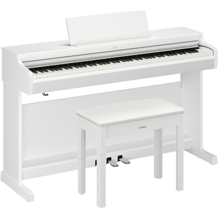 Yamaha YDP166 WH 88-Key Dgital Piano (White)