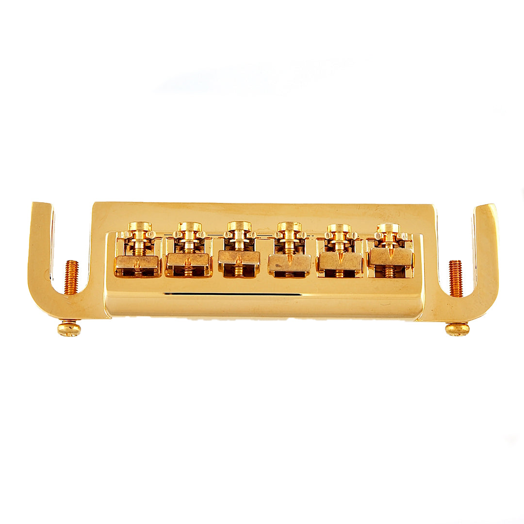 Allparts GB-0531 Stud Mount Adjustable Bridge Gold
