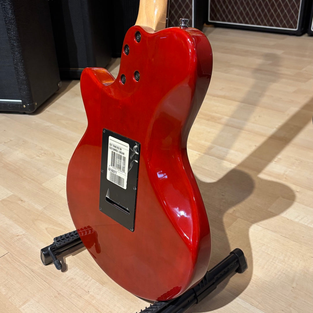 Godin - SD-XT HSH Trans Cherry Electric w/ Ibanez HH P-ups Godin MID P-up (No Case Or Bag-2004) - USED