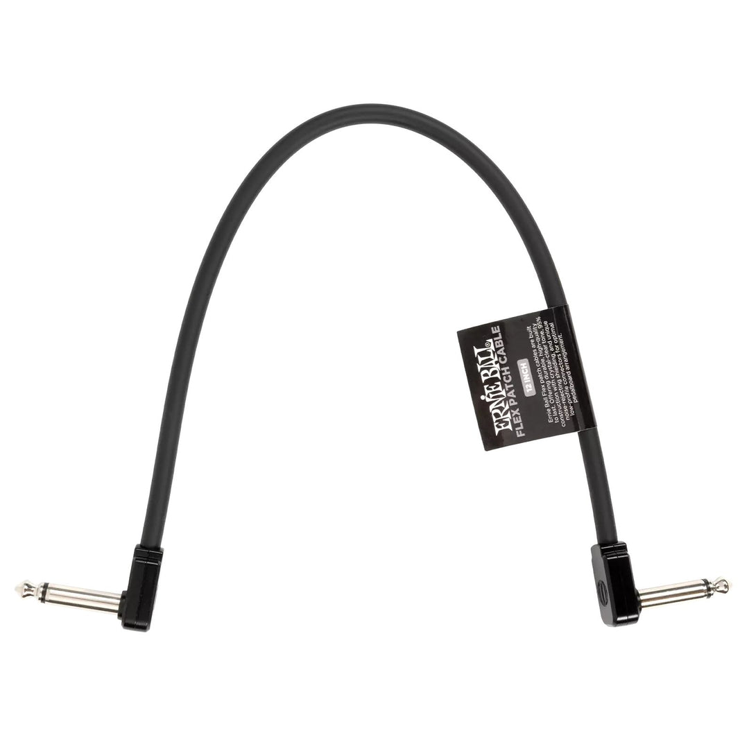 Ernie Ball 6440EB Flex Patch Cable 12" - Black