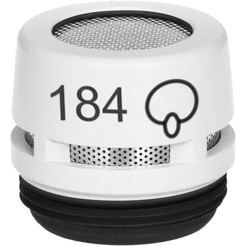 Shure R184B Replacement Supercardioid Cartridge for WL183, WL184, WL185 and all Microflex MX183, MX202, MX391, MX392, MX393, MX412, MX418 Microphones (White)