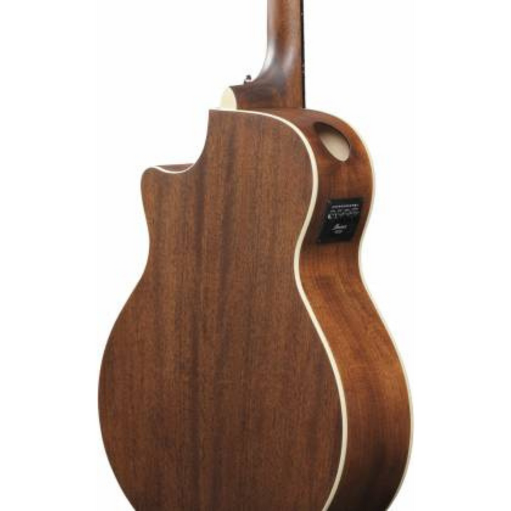Ibanez AE100 Acoustic-Electric Guitar - Burgundy Flat
