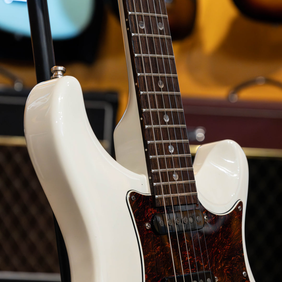 PRS SE - EG-HSS Polar White  (Duncan Bridge P-up )  w/ Tear Drop HD Case  - ( 2003 ) - USED
