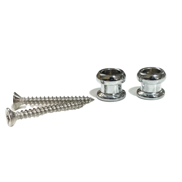 Allparts AP-0682 Economy Strap Buttons Chrome