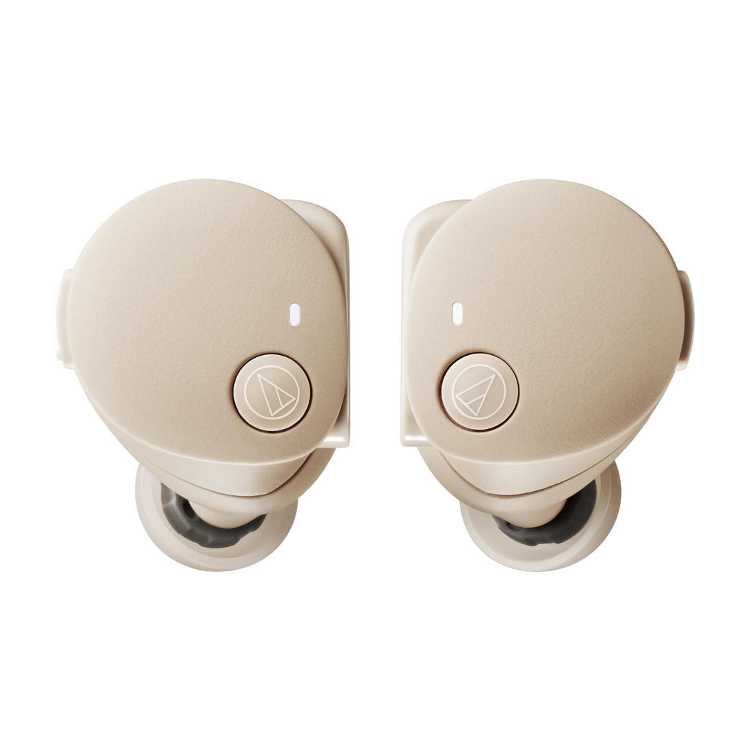 Audio-Technica CKS50TW2 Wireless In-Ear Headphones (Beige)
