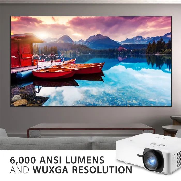 Viewsonic LS920WU Laser Projector  WUXGA 1920x1200, 6,000 ANSI Lumens, Installation Grade