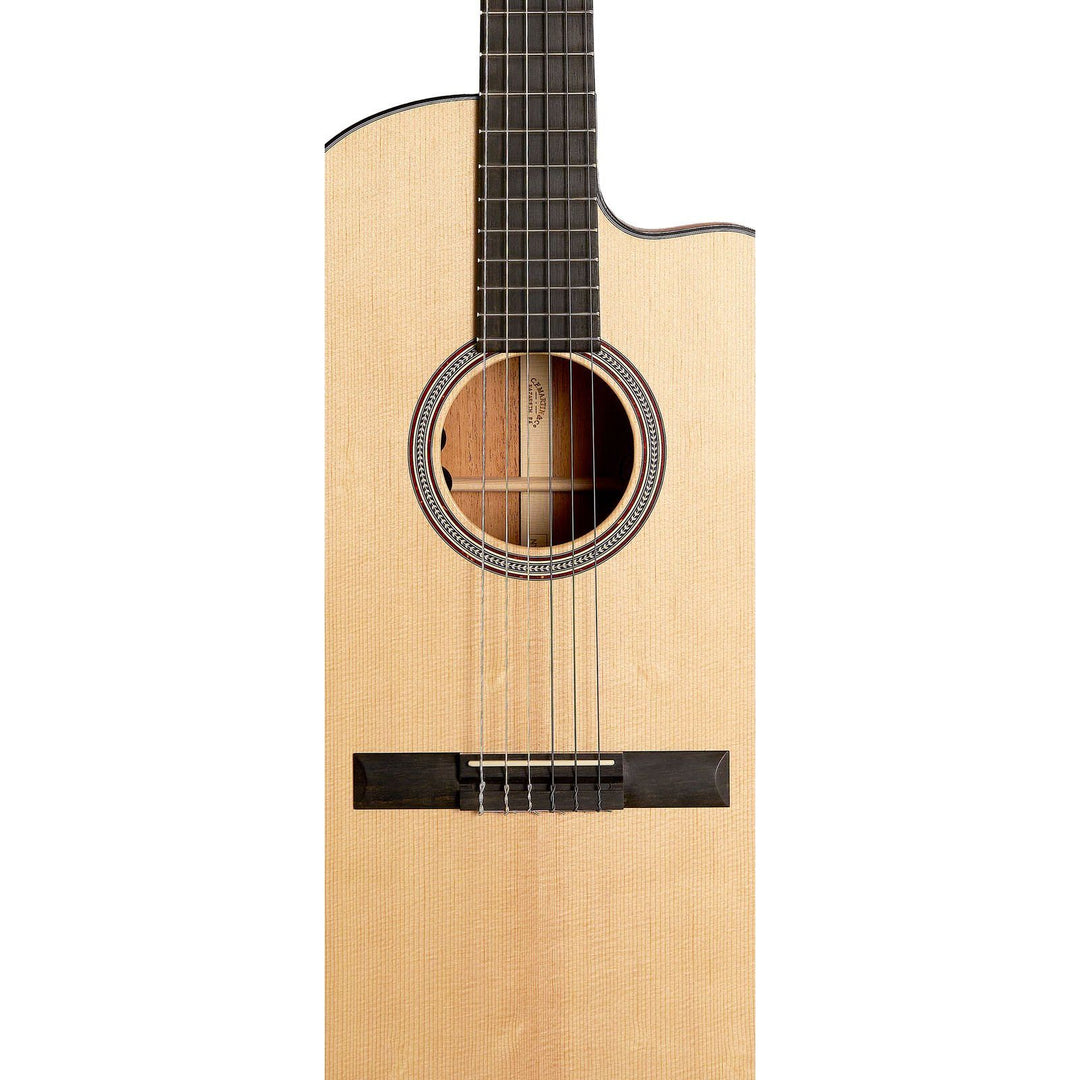 Martin 10Y24000C1216ENYLON-01L 16 Series Satin Acoustic-Electric – 000C1216E Nylon Mahogany with Soft Shell Case, Left-Handed
