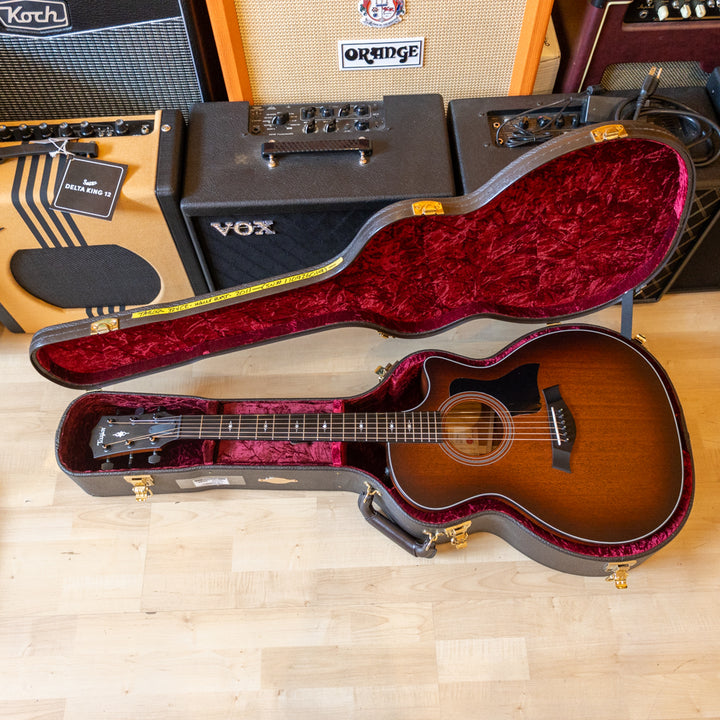 Taylor - 324ce - Mahogany Ash AC Electric w/ OHSC - 2018 - Used