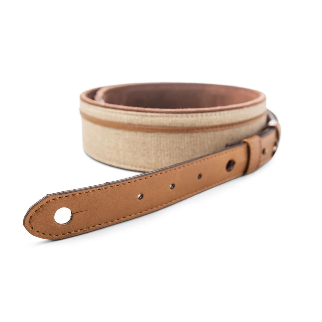 Taylor Guitars 2.5'' Vegan Leather Strap with Natural Textile - Tan