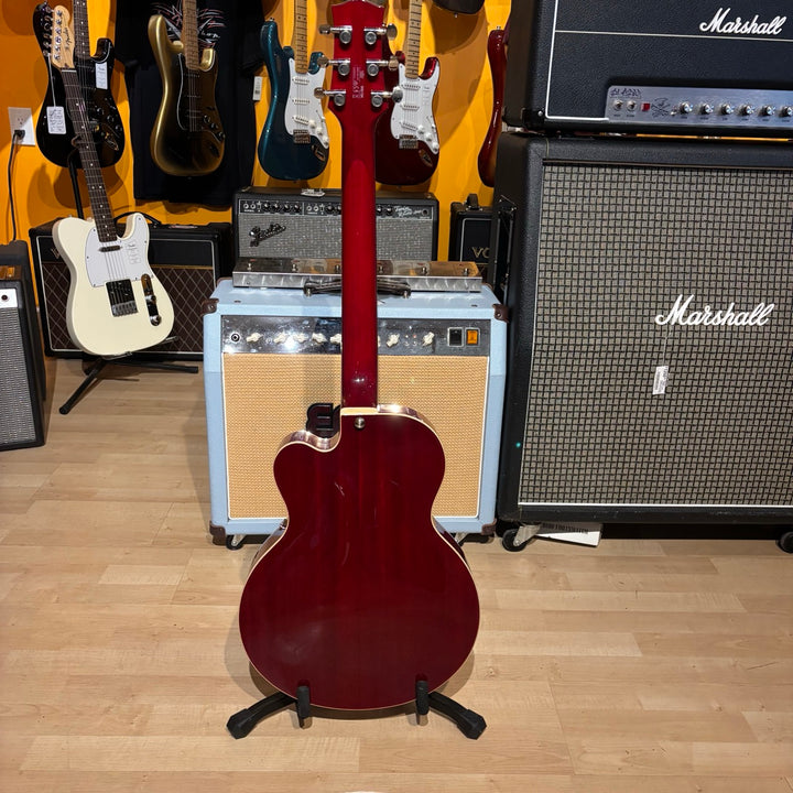 Vox - "Giulietta "VGA-3PS Acoustic Electric Guitar - Active /Passive w/ Deluxe Vox Bag - Trans Red