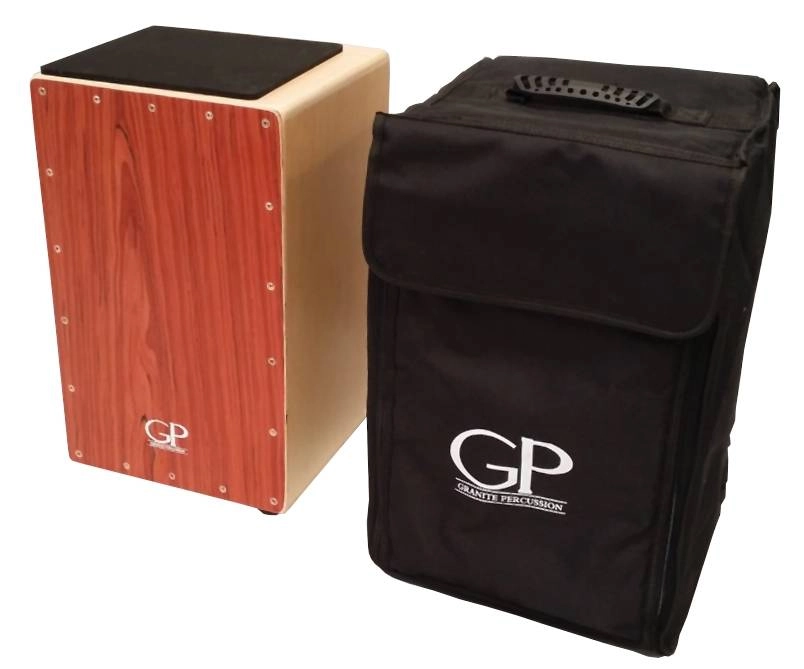 Los Cabos GP-Cajon1  Beech/Plywood Cajon w/Carry Bag