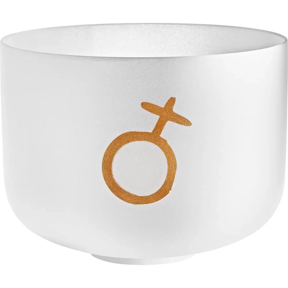 Meinl 12'' Planetary Tuned Crystal Singing Bowl - Earth Platonic Year
