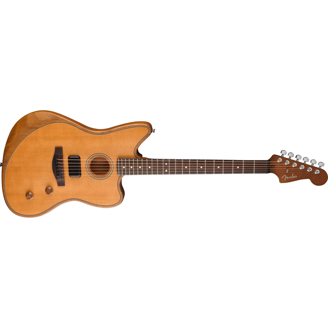 Fender  Acoustasonic Standard Jazzmaster (Aged Natural) Acoustic-Electric Guitar