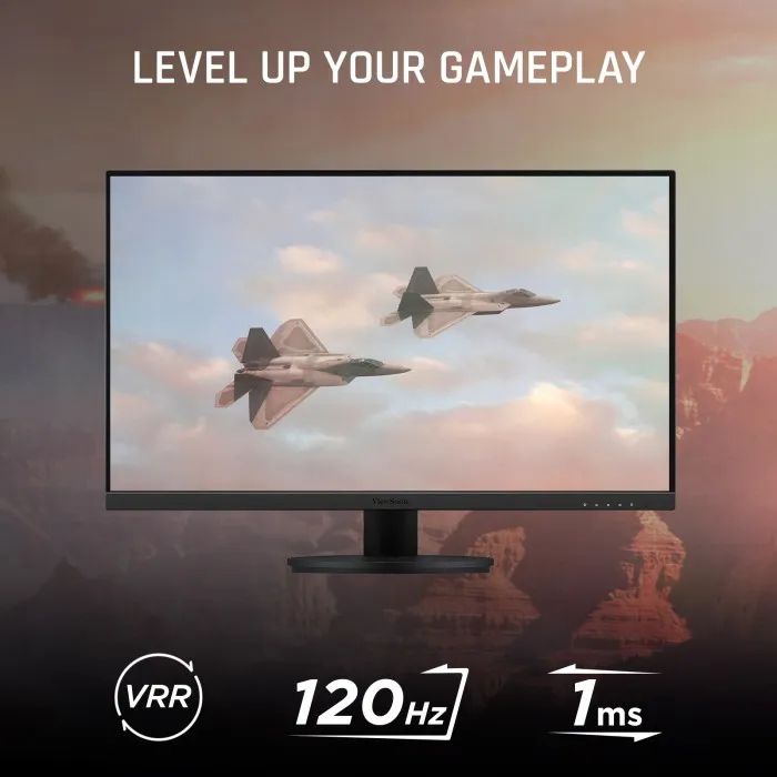 Viewsonic VX2716A 27" IPS Gaming Monitor  Full HD 1080p, 120Hz OC, 1ms, USB-C (Signal Only)