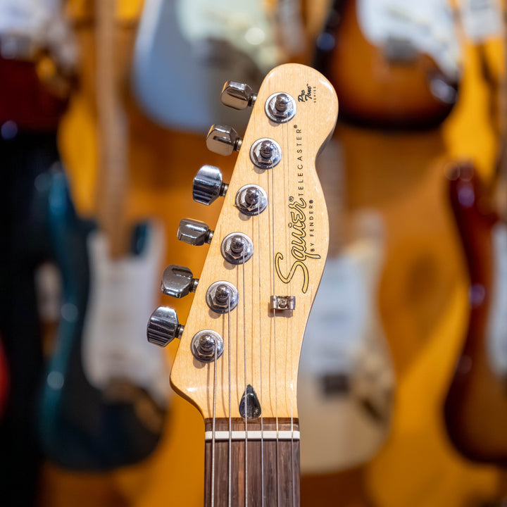 Squier- Pro Tone Series - Natural Ash Telecaster w/ Fender Econo Bag - (1996) - USED Electric Guitar