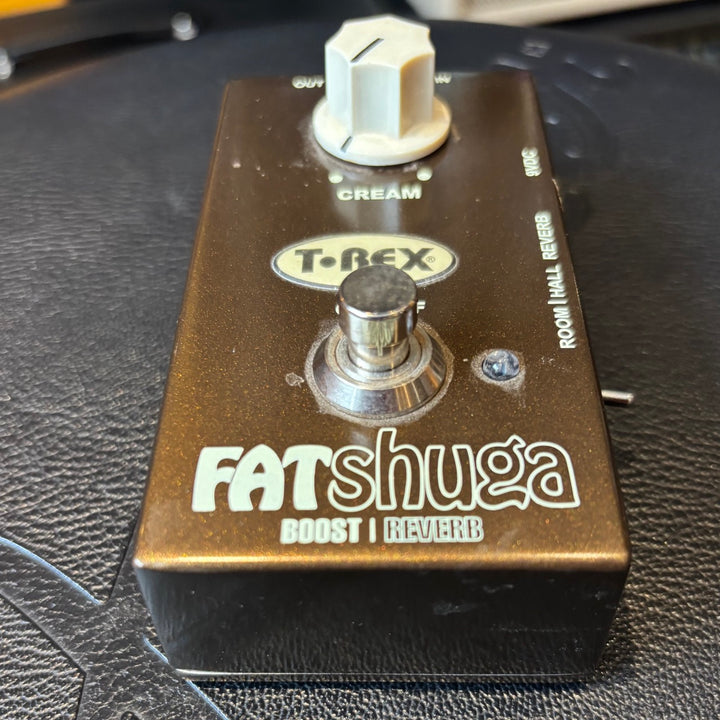T Rex - Fatshuga Boost & 2 Stage Reverb Pedal (No Box) - USED