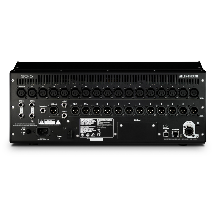 Allen & Heath SQ-5 48-Channel / 36-Bus Digital Mixer with 16+1 Motorized Faders