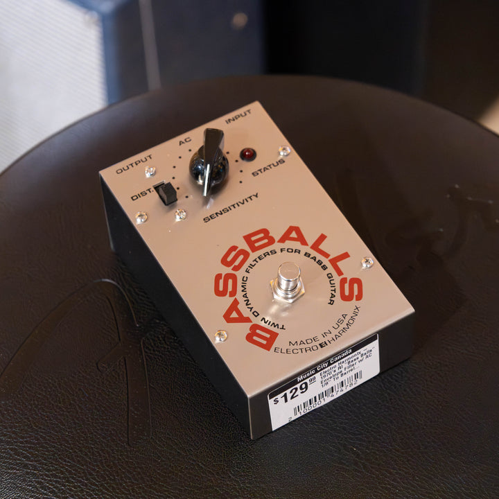 Electro Harmonix - 1970's RI "Bass Balls" Envelope Filter w/ AC 1/8" To Barrel Jack PS Adaptor - USED