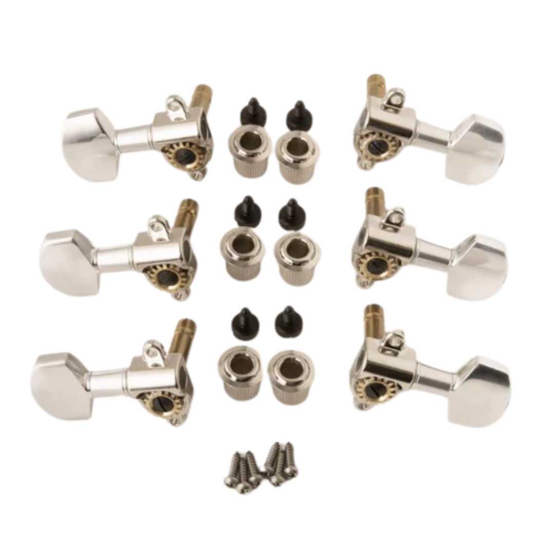PRS Phase III Tuner Set of Six - Nickel