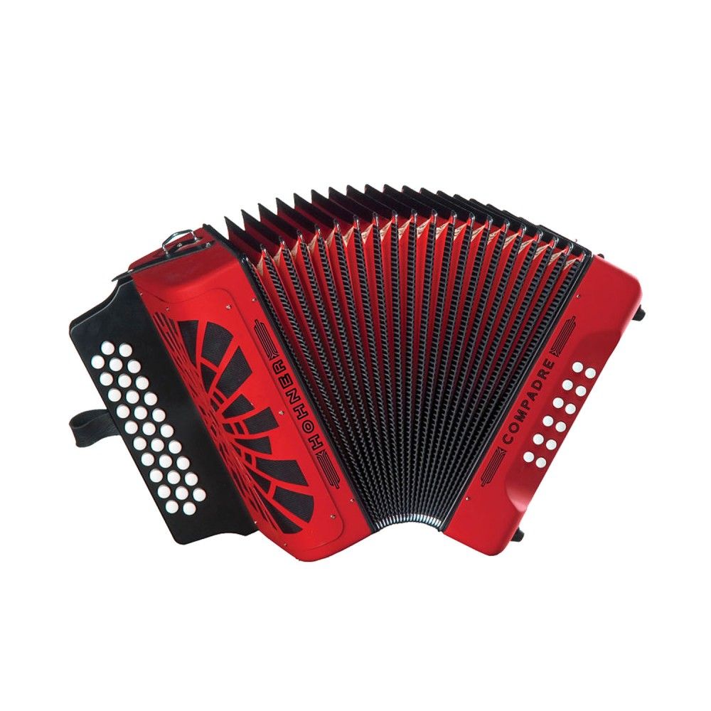 Hohner COER Compadre EAD Red w/ Gig Bag