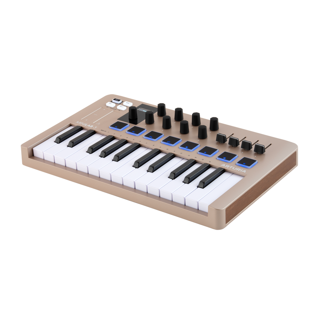 Arturia MINILAB3CHAMPAGNE LTD Compact MIDI keyboard - Champagne