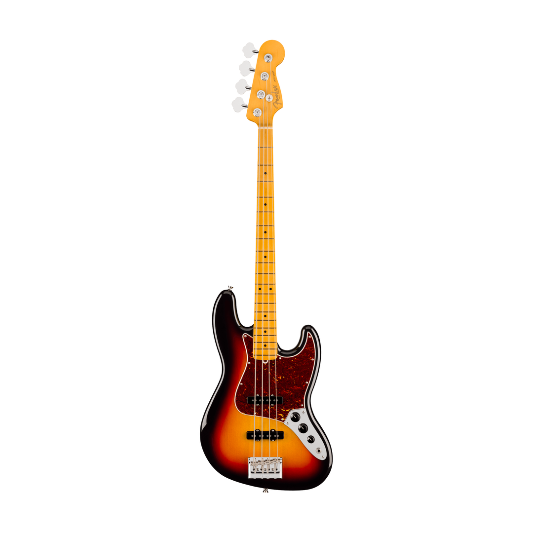 Fender American Professional Jazz Bass Maple Fingerboard Electric Bass (3-Color Sunburst)