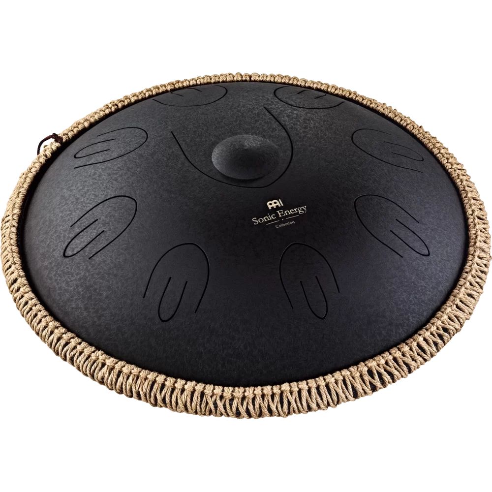 Meinl 16'' Octave Steel Tongue Drum, D Kurd - Black