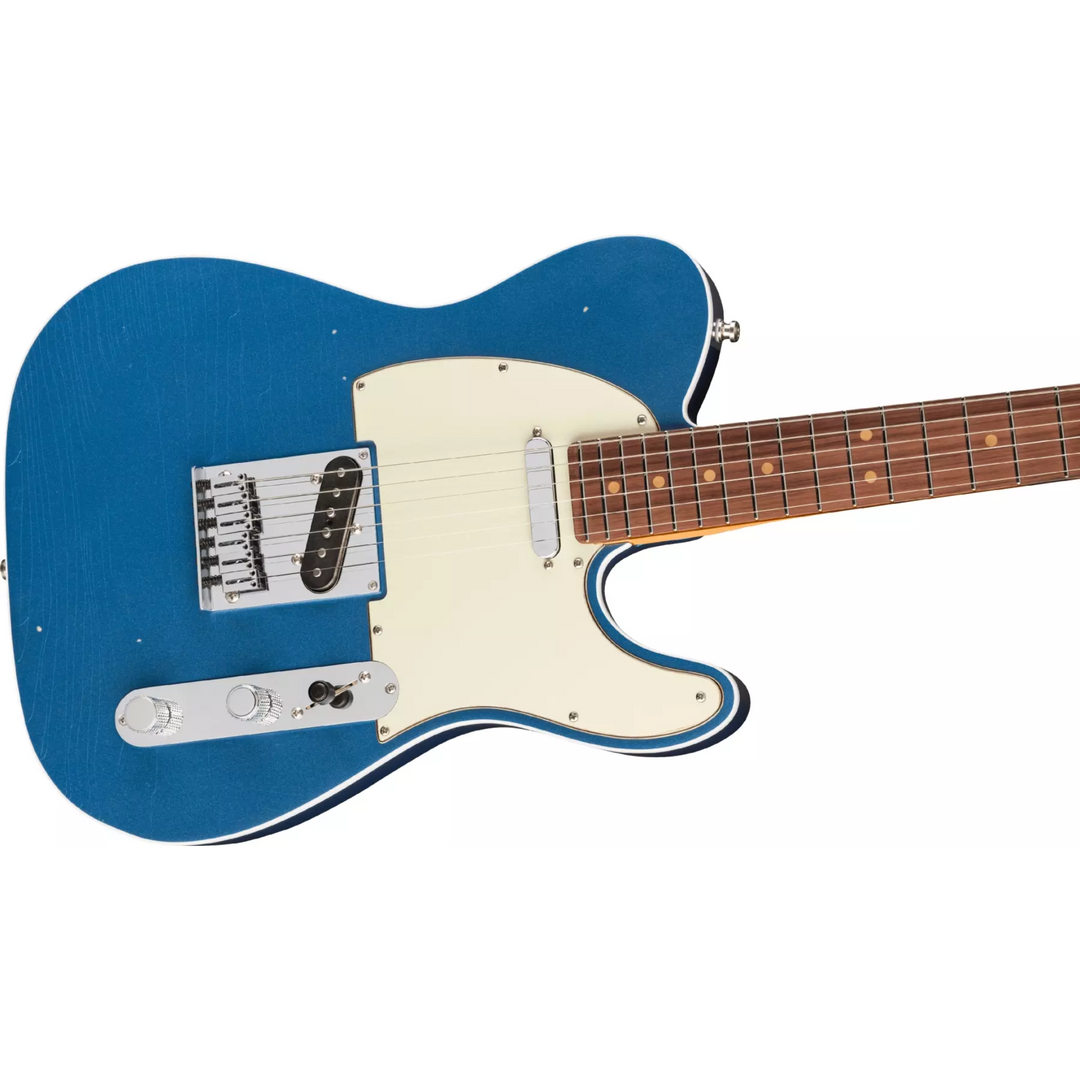 Fender American Ultra Luxe '60s Telecaster Custom (Lake Placid Blue) Electric Guitar