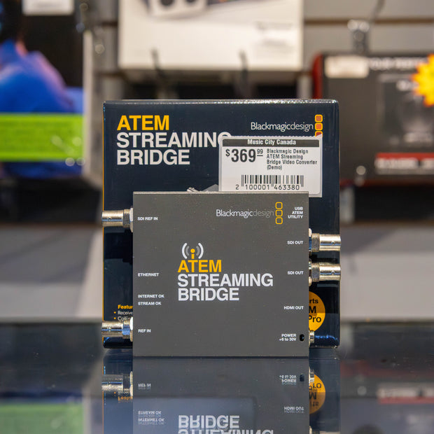 Blackmagic Design ATEM Streaming Bridge Video Converter (Demo)