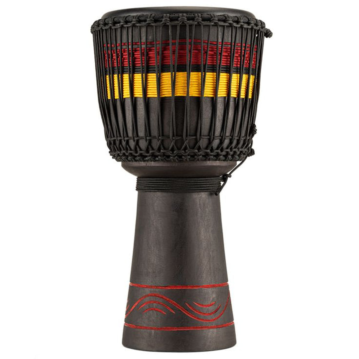 Meinl Percussion 12" Original African Style Rope Tuned Wood Djembe Fire Rhythm Series