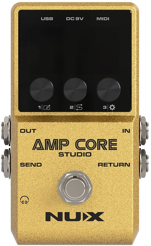 Nux NCA-1 Amp Core Studio Modeling Pedal – 26 Amp Models – Music City ...
